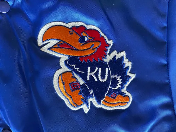 WESTSIDE STOREY VINTAGE | VINTAGE 80S KU JAYHAWKS SWINGSTER SATIN JACKET