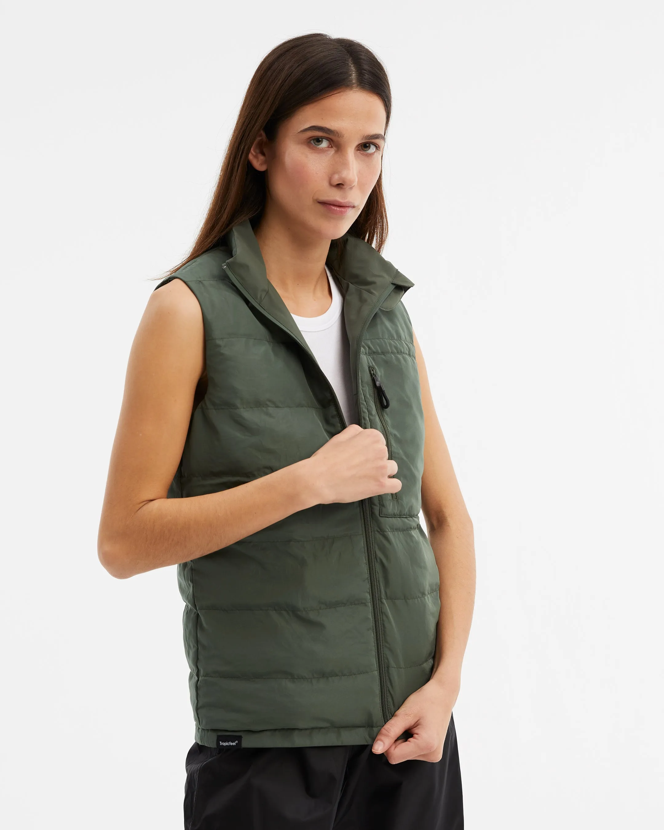 Women's NS40 Reversible Vest Clover Green